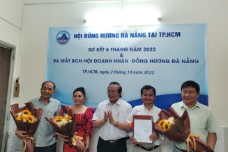 Ban Liên Lạc Cựu Học Sinh Hoà Vang tham gia vào BCH Hội doanh nhân đồng hương Đà Nẵng