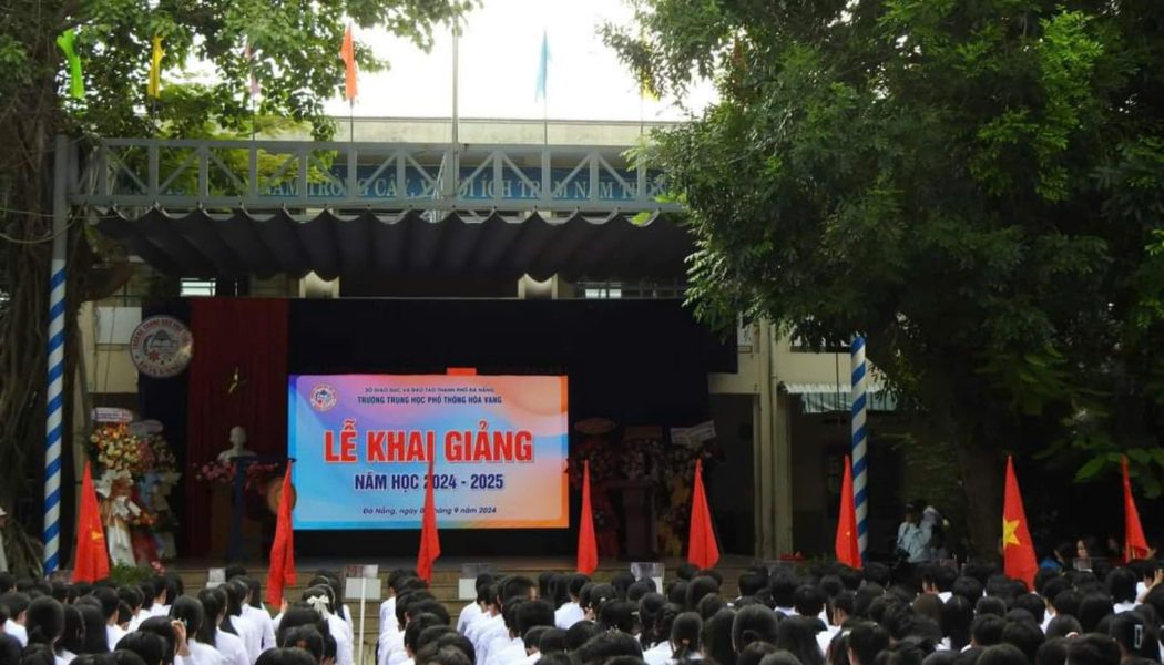 ❤️HOÀ VANG – Lễ Khai Giảng năm học 2024 – 2025