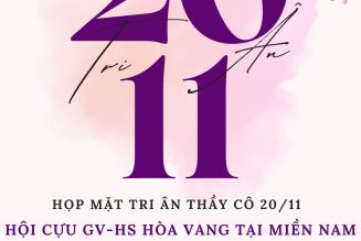 Có hẹn với mùa Thu – 24/11/2024 – Họp mặt tri ân thầy cô 20/11