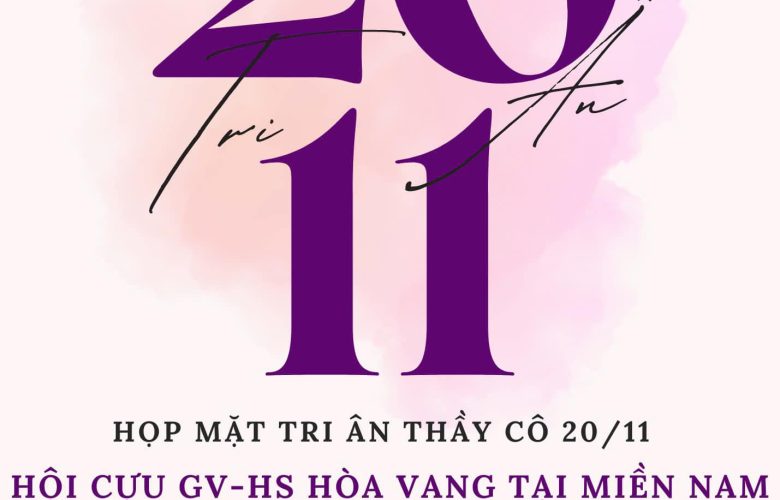 Có hẹn với mùa Thu – 24/11/2024 – Họp mặt tri ân thầy cô 20/11