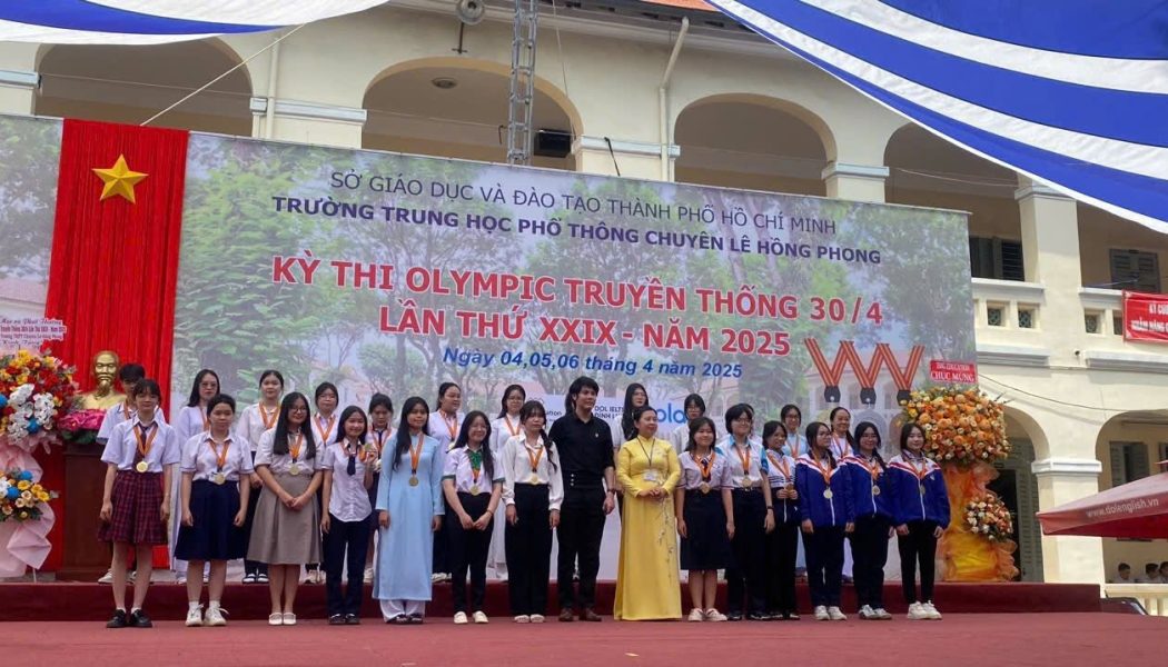 Tự hào viết tiếp truyền thống hiếu học tại Kỳ thi Olympic 30/4