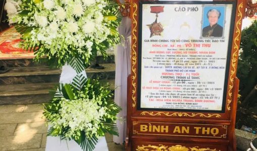 TIN BUỒN: Vô cùng thương tiếc thân mẫu của chị Trần Thị Thanh Vân