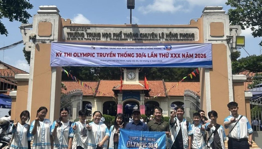 Chúc mừng các “chiến binh” Hòa Vang xuất sắc đạt huy chương tại kỳ thi Olympic 30/4 năm 2026