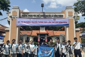 Chúc mừng các “chiến binh” Hòa Vang xuất sắc đạt huy chương tại kỳ thi Olympic 30/4 năm 2026