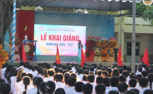 Chào Năm Học Mới 2026 – 2027: Trọn Vẹn Tình Yêu Gửi THPT Hoà Vang